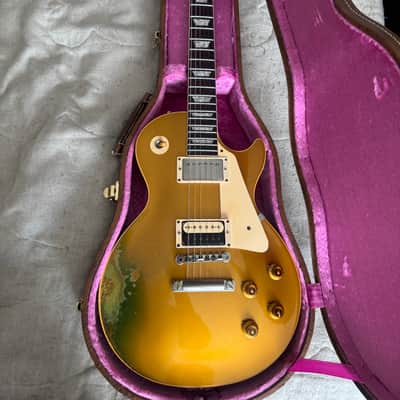 Gibson Les Paul “57” Reissue Custom Shop 1995 - Gold Top (natural wear/relic) image 1