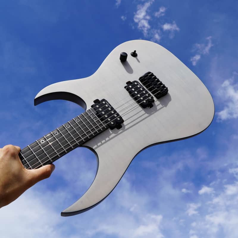 Schecter DIAMOND SERIES KM-6 MK-III Legacy Transparent White Satin 6-String Electric Guitar image 1