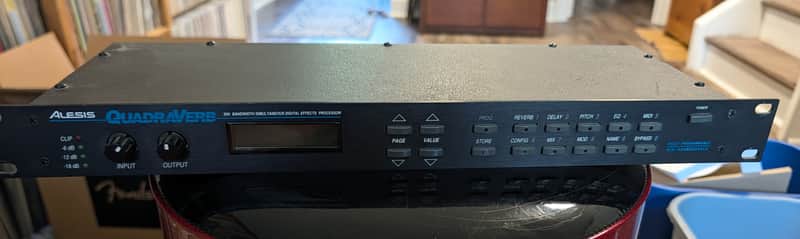 Alesis QuadraVerb 20k Bandwidth Simultaneous Digital Effects Processor, No AC, Untested image 1