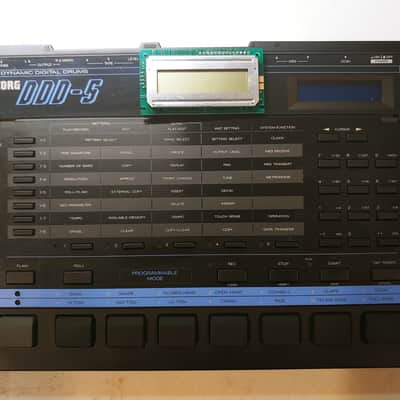 Korg DDD-5 Dynamic Digital Drums - NEW LCD SCREEN, Battery, Serviced image 9