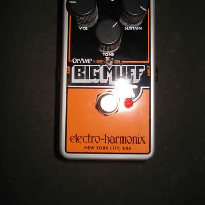 Electro-Harmonix Op Amp Big Muff Pi Reissue 2017 - Present - Black/Orange image 3