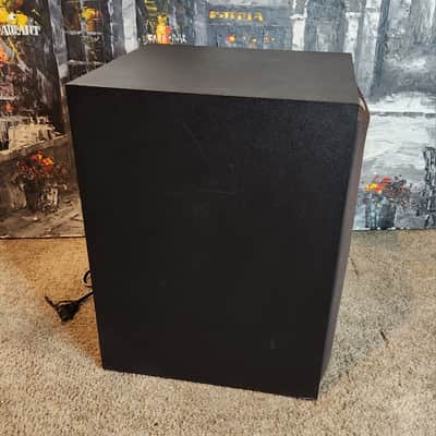 Polk Polk RM6750 subwoofer  8-inch powered 90s  - Black image 5