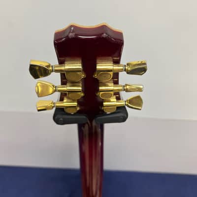 Used Peavey JF-1 Hollowbody Electric Guitar Transparent Red image 16