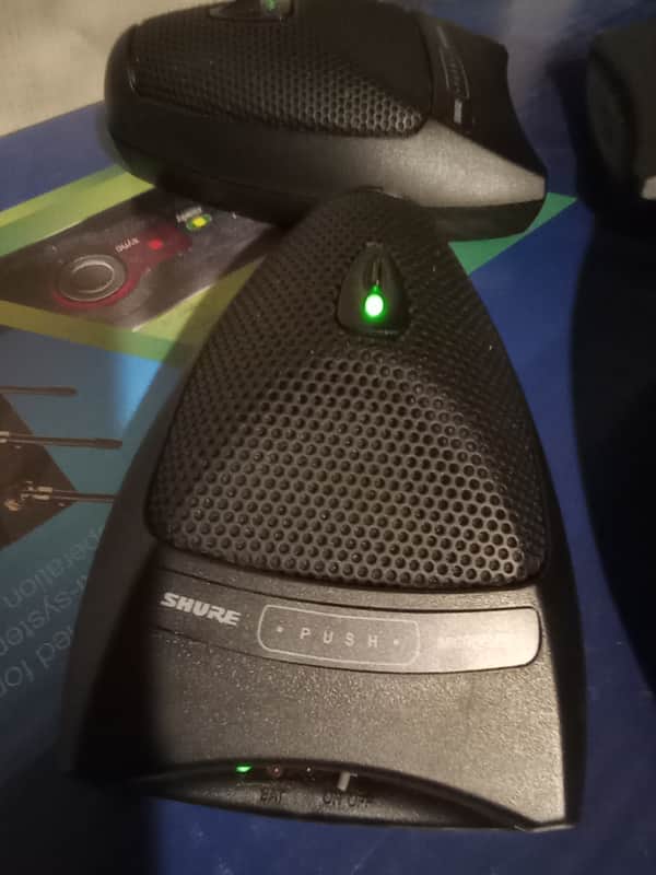 Shure MX692/C-UA Wireless Boundary Microphone & UC Marcad Diversity Receiver 2020 image 1