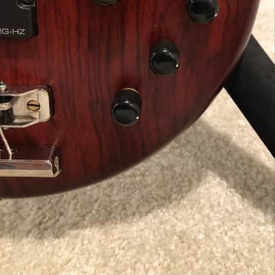 Dean Rhapsody 8-String Bass 2010 - Natural Bubinga image 15