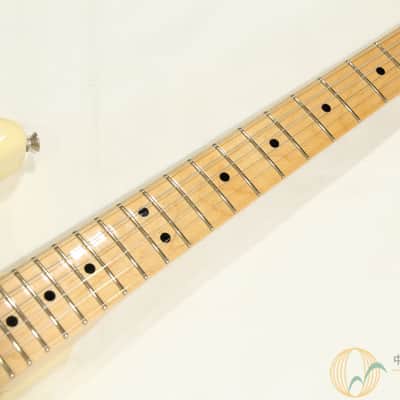 Fender Custom Shop 2023 TMS 1968 Stratocaster Deluxe Closet Classic Aged Vintage White image 3
