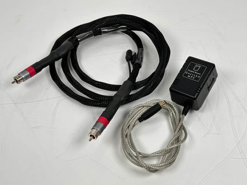 Synergistic Research Galileo Element Copper 2m RCA Cable Single w/ Power Supply image 1
