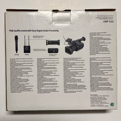 Sony UWP-D22 Wireless Handheld Package (UC14: 470–542 MHz) – Mint w/ Box, Handheld Mic & Accessories image 13