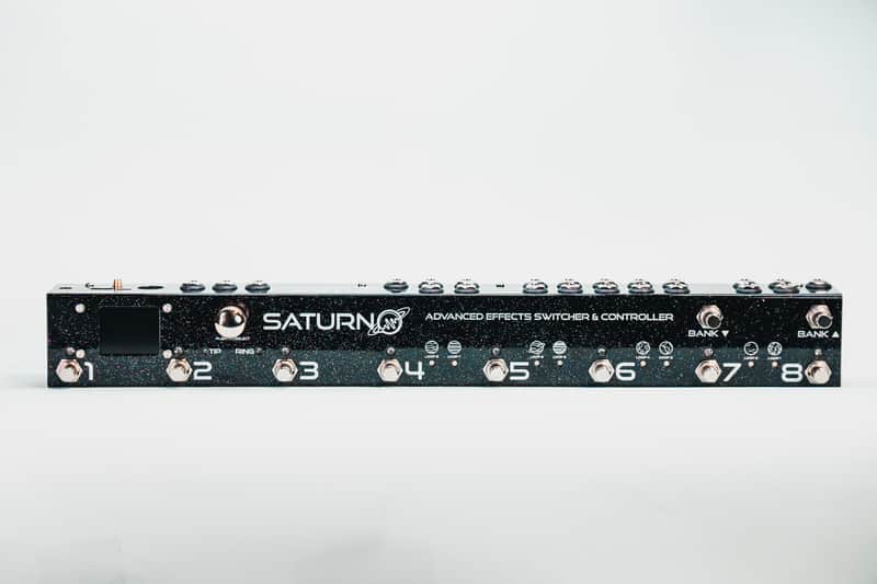 Saturn Pedals - Titan - Galactic Black - Advanced Effects Switcher
