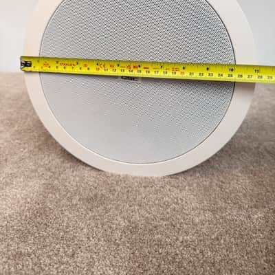 QSC AD-C6T-WH - Ceiling Speakers (Pair - White) - 70/100V - Like New w/ Original Box & Installation Kit image 3