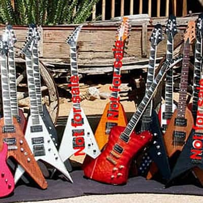 Jackson Y2KV USA Flag - personal Dave Mustaine guitar! image 14
