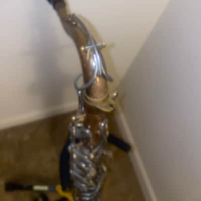 Vintage buescher Aristocrat series III Tenor saxophone, post Big G SN359090 image 12