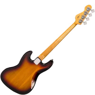 Vintage VJ74 ReIssued Bass - Sunset Sunburst (VJ74SSB) image 3