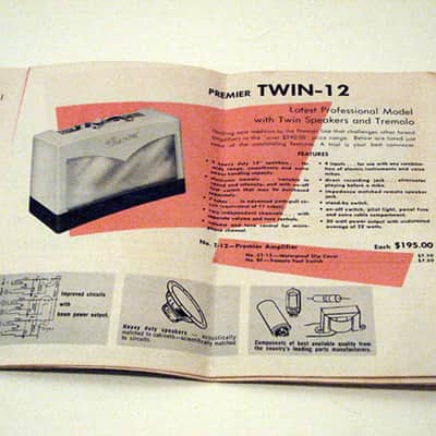 1959 Premier/Sorkin amp and guitar catalog image 3