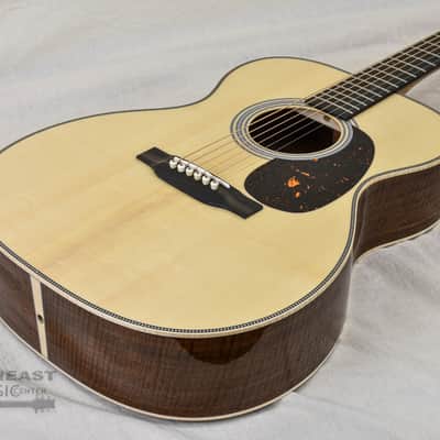 C.F. Martin Custom Shop "000" Auditorium Italian Alpine Spruce w/ Bastogne Walnut Back & Sides image 10