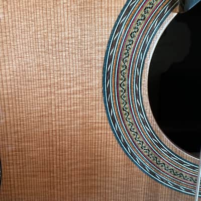 SAERS  A50 classical guitar lattice bracing image 6