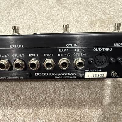 Boss ES-8 Effects Switching System 2015 - Present - Black image 7