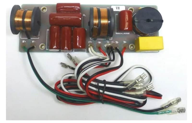 3 Way Passive Crossover for Line Array Boxes 450 Hz / 2100 Hz @ 8 ohms image 1