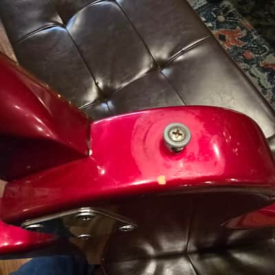 1982 Gibson S-180 Sonex Deluxe - Candy Apple Red image 9