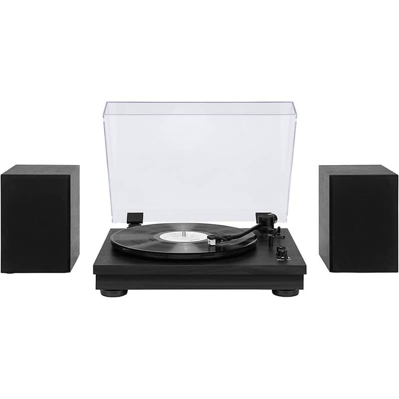 Gemini TT-900WD Vinyl Record Player With Bluetooth and Dual Stereo Speakers Regular Natural image 1