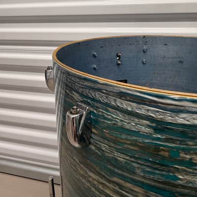 1973 W&A (Gretsch shells + hardware) “Perfection” Drum Set - Blue Oyster Pearl, Walberg and Auge image 15