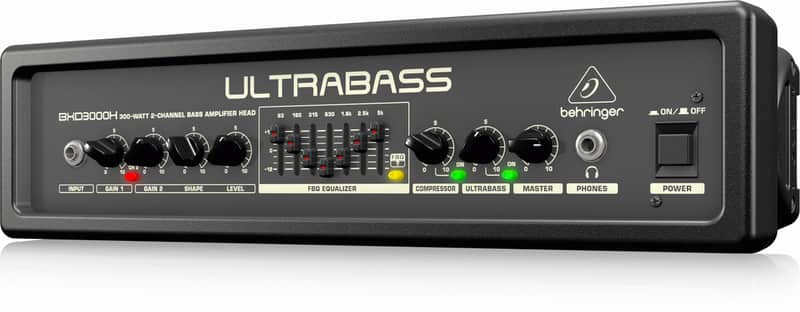 Behringer Ultrabass Bxd3000H Bass Head image 1