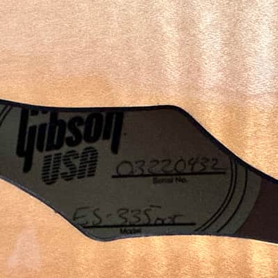 Gibson ES-335 dot Figured 2000 - Natural image 18