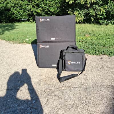 Genzler Amplification BA210-3 BassArray 2x10"/4x3" 500w Bass Cab 2010s Black image 3