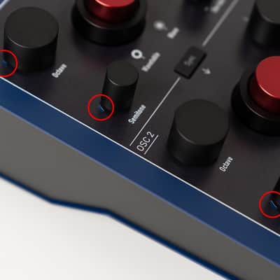 Waldorf M M 8-Voice (WALDORF CASE INCLUDED) Wavetable Desktop Synthesizer [B-STOCK] 2021 - Present - Blue image 6