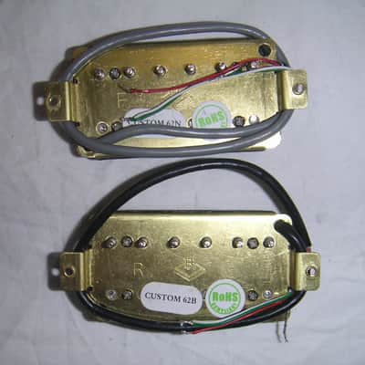 Hagstrom 62 Custom Neck and Bridge Pickups Black image 2