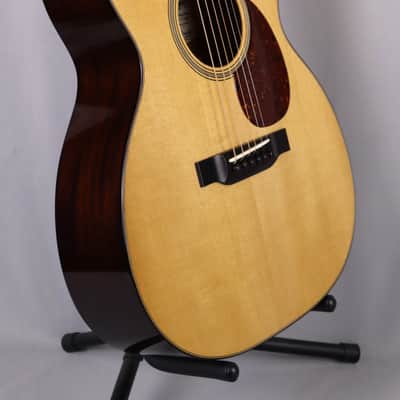 Bourgeois Country Body OM (Heirloom Series) Aged Tone Adirondack Top, Mahogany back and sides. image 5