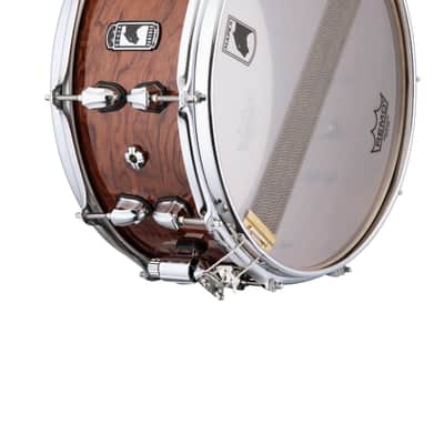 Mapex Black Panther 14x6.5" Shadow 7-Ply Birch/Walnut Snare Drum Wood: Deep/Dark | Authorized Dealer image 5