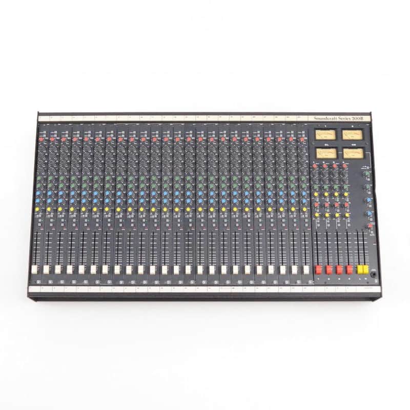 Soundcraft Series 200B 24-Channel 4-Bus Mixing Console | Reverb Soundcraft Series 200B 24-Channel 4-Bus Mixing Console | Reverb