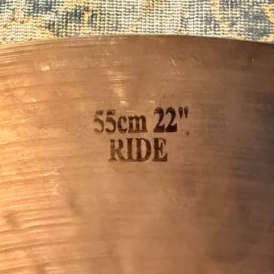Istanbul Mehmet 50th Anniversary Carmine Appice Ride 22” Blackened 3476 g image 5