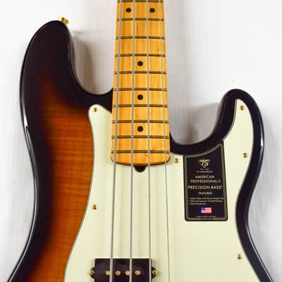 Fender 75th Anniversary American Professional PJ Bass - 2-Color Sunburst image 2
