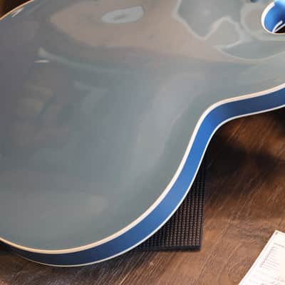 2024 Gibson ES-335 Block Semi-Hollow Electric Guitar Pelham Blue + OHSC image 17