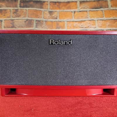 Roland Cube Lite 2-Channel 10-Watt 2x3" Guitar Combo Red w/ Power Supply image 1
