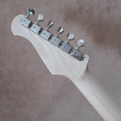 Donner DST-152 Seeker 2020s Metallic Sky Blue Robbie Robertson Modded SWEET image 6