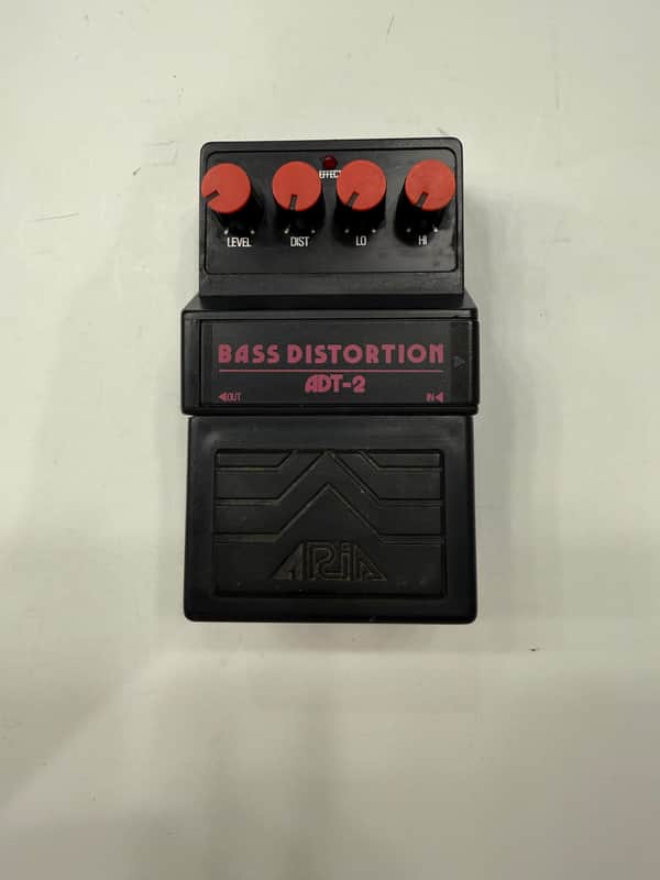 Aria ADT-2 Bass Distortion Analog Rare Vintage Guitar Effect Pedal MIJ Japan image 1