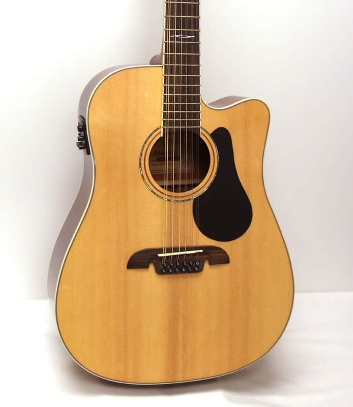 Alvarez AD60-12CE Artist Series 12-String Dreadnought Acoustic-Electric Guitar image 1