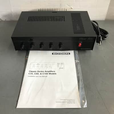 Bogen C100 Classic Series Public Address Amplifier 100W PA Mono Amp 110V Vintage image 14
