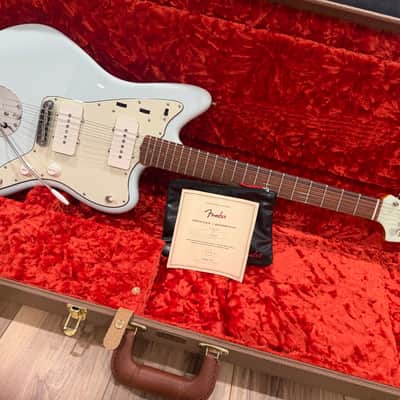 Fender American Vintage "Thin Skin" '62 Jazzmaster LTD 2024 Sonic Blue Offset UK Bridge 9.5” Radius image 1