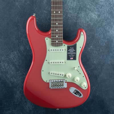 Fender American Pro Classic Strat Rosewood Faded Dakota Red US25055321 image 3