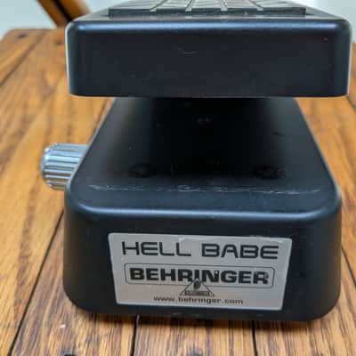 Behringer HB01 Hell Babe Wah Pedal 2010s - Black image 2