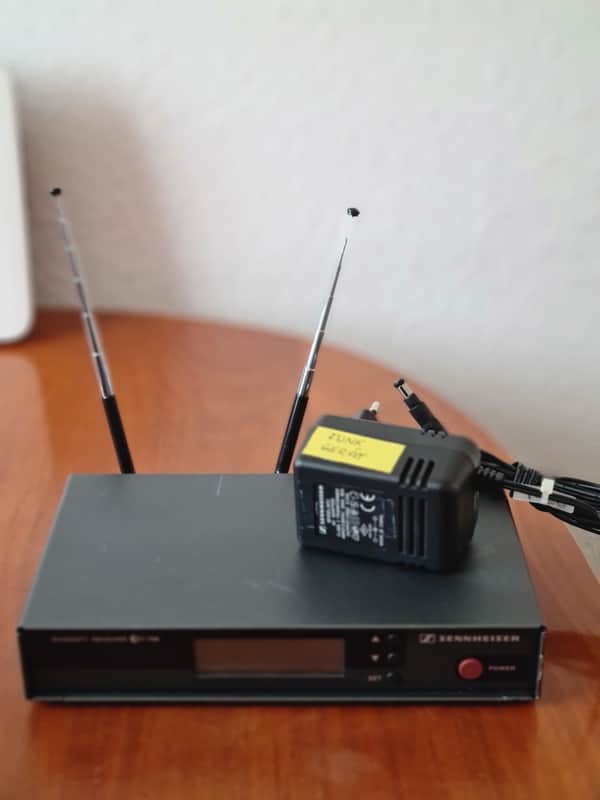 Sennheiser Sennheiser ew 100 Diversity Receiver | kabellos Mikrofonempfänger schwarz image 1