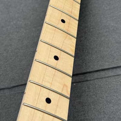 American Fender Telecaster Flamed 1-piece Maple Neck Standard Thin by Warmoth USA w/ Fender locking tuners image 10
