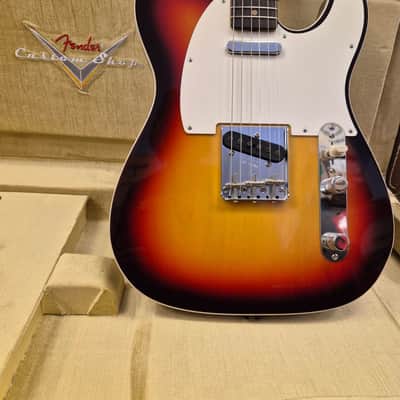 Fender Custom Shop 1959 Telecaster Custom NOS in Chocolate 3-tone Sunburst image 4