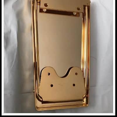 KILLER Engraved WD Long Maestro GOLD Vibrola Lyre 4 Epiphone Fits SG ES Firebird Guitars. image 3