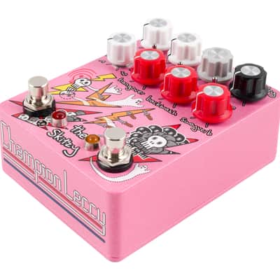 Champion Leccy The Skitzy Dual-Layer Modulated Reverb Pedal (Sherbet Pink) image 3