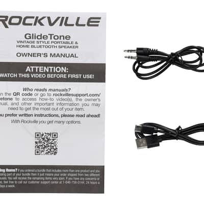 Rockville GlideTone Vintage Style Portable & Home Bluetooth Speaker Loud & Clear image 10